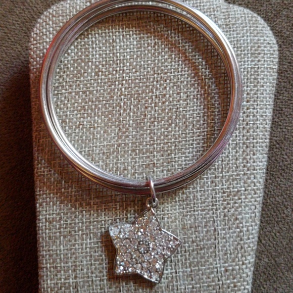 Star Silver color Bracelet - Picture 1 of 2